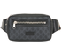 GG Supreme Belt Bag, &pound;450, Handbags, Black, Canvas/Leather, Front view